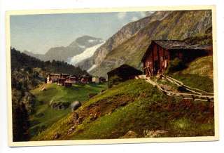 J1259 SWITZERLAND ZMUTT BEI ZERMATT POSTCARD SUISSE  