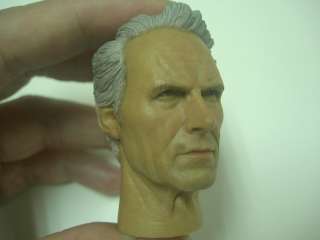 Scale Headplay 1:6 Scale Figure Head Sculpt Clint Eastwood 