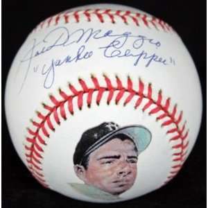   DIMAGGIO YANKEE CLIPPER SIGNED AUTH BASEBALL YCE: Everything Else