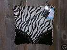 Kurtmen Design Envelope Western Purse Zebra Crystals