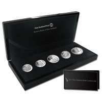 NEW ZEALAND 2011 Currency Silver Proof Set LOW MINTAGE  