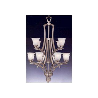 Designers Fountain 5710 MB Laressa Chandelier Mahogany Bronze 33 w. x 