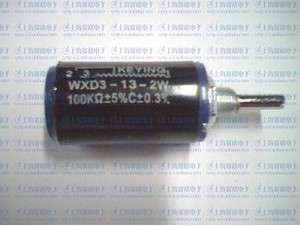 2x Multi Turn Wirewound Potentiometers WXD3 13 100K OHM  