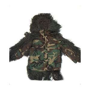  Sniper Ghillie Suit Jacket Woodland: Sports & Outdoors