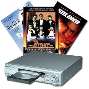  Home DVD Player Kit with APEX AD 1600 DVD Player and 3 