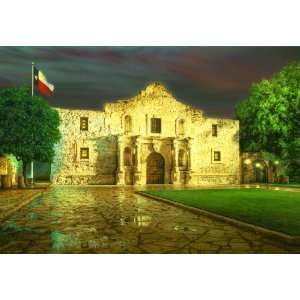  The Alamo 500pc Jigsaw Puzzle by Rod Chase: Toys & Games