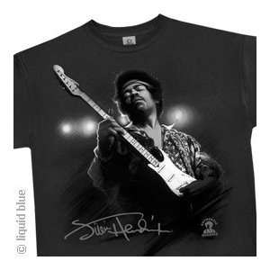 Jimi Hendrix   MONTEREY MAGIC Grey T shirt, XXL:  Sports 