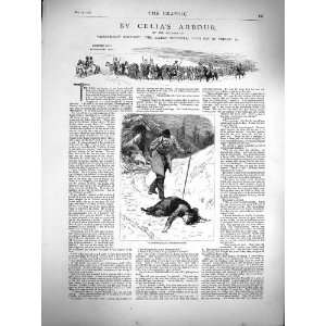  1877 Illustrations Story CeliaS Arbour Lady Dead Road