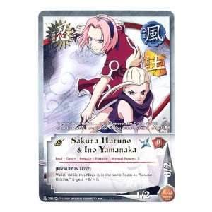   Legacy N 206 Sakura Haruno & Ino Yamanaka Rare Card: Toys & Games
