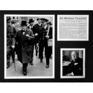 Sir Winston Churchill Picture Plaque Framed: Home 
