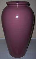 ZANESVILLE STONEWARE POTTERY COMPANY 17 MATT ROSE VASE  