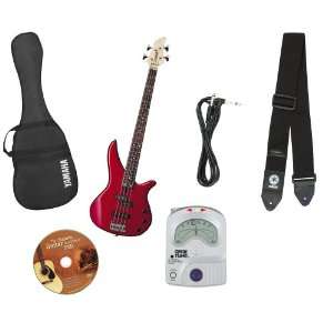  Yamaha GigMaker Electric Bass Package with Gig Bag, Tuner 