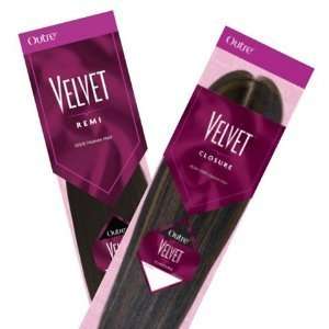   Outre Velvet Remi 100% Human Hair   Yaki Weaving 18 Color #1b Beauty