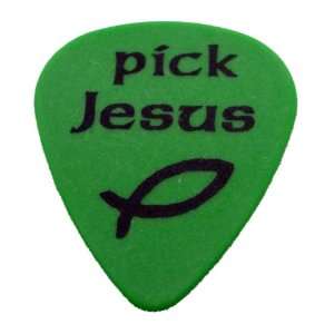  3 Premium Delrin Pick Jesus Guitar Picks   .88 mm 