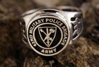 Choice of Army Military Police Ring 17 Different Units  
