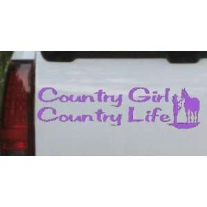 Country Girl Country Life With Horse Country Car Window Wall Laptop 