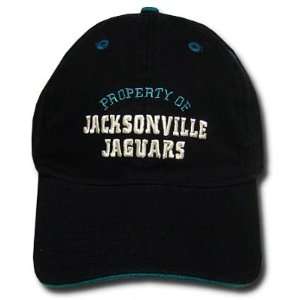  NFL JACKSONVILLE JAGUAR BLACK REEBOK SLOUCH CAP HAT ADJ 