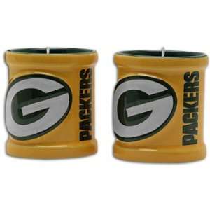  Packers Xpres NFL Votive Candle Two Piece Set Sports 