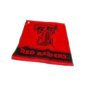 Team Golf NCAA Texas Tech   Woven Towel 