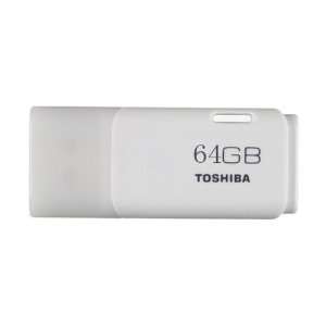  Toshiba UHYBS 64GB USB Flash Drive (White): Computers 