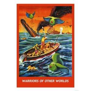 Warriors of Other Worlds Giclee Poster Print, 12x16:  Home 