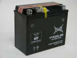 YTX20L BS YTX20LBS Battery Yamaha Grizzly 600 660 700 E  