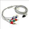 Component HDTV AV Audio Video 5RCA Adapter Cable for Nintendo Wii 
