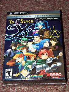 YS SEVEN LIMITED COLLECTORS PREMIUM EDITION PSP NEW 853466001384 