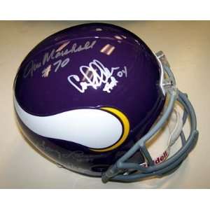  Purple People Eaters Autographed Vikings Full Size Helmet 