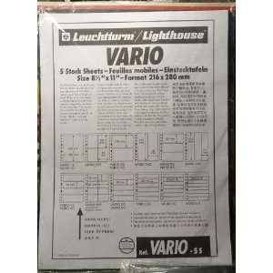  Vario   7S   Stock Sheets   Lot of Ten (10) Everything 