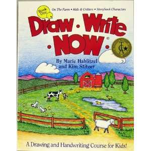 Valuable Draw Write Now Book 1 Farm Kids & By Barker Creek 