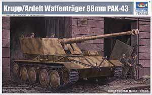 TRUMPETER 1/35 Krupp/Ardelt Waffenträger 88mm PaK 43 #1587  