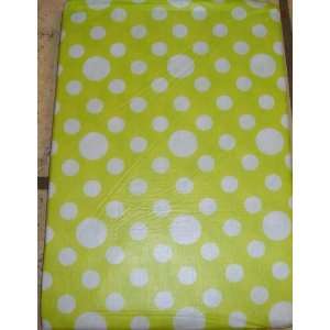    Lime Green 52 x 70 inch vinyl Party Tablecloth