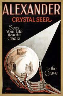 Alexander Crystal Seer Magic Poster  