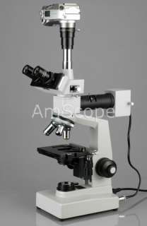 1008X TRINOCULAR METALLURGICAL MICROSCOPE + 3M CAMERA 013964501278 