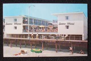 1962 Boardwalk Seano Motel Ocean City NJ Cape May Co PC  