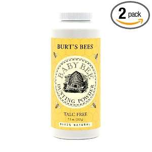 Burts Bees Baby Bee Dusting Powder Bottle, 7.5 Ounce Bottles (Pack of 