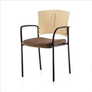   762 Cache In Stacking Chair (Finished Wood) Arm Style: No Arms: Office