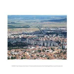   Cast Shadows Over Brasov 10.00 x 8.00 Poster Print