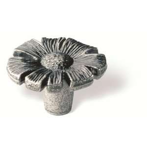  Siro Designs Flower Knob (SD83110) Antique Pewter: Home 