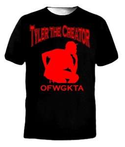 RED OFWGKTA Tyler The Creator Future Wolf Gang T Shirt  