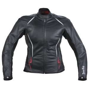 Power Trip Womens Harlow Leather Motorcycle Jacket Black XXL 2XL 9041 