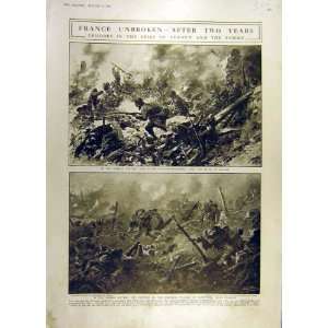  1916 Somme Verdun Fleury War Ww1 Battle Field Soldiers 