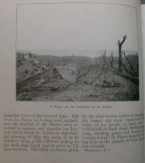 Martinique Volcano 1902 Mount Pelee Destroy St Pierre  