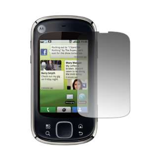 for Motorola Cliq XT Black Case+Screen Protector+USB 220995100930 