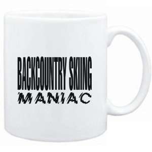  Mug White  MANIAC Backcountry Skiing  Sports