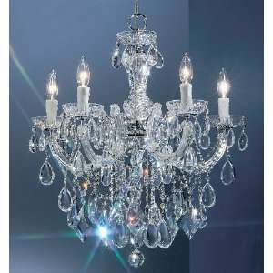 Classic Lighting 8355 CH C Crystalique Rialto Contemporary 24 Crystal 