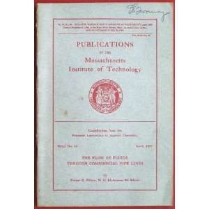 Publications of the Massachusetts Institute of Technology 