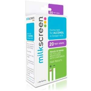   for Alcohol in Breast Milk 20 Test Strip Pack