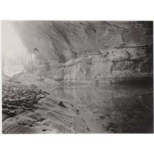  Reprint Big Cave, Cave Lake Canon, 8 miles N & W of Kanab 